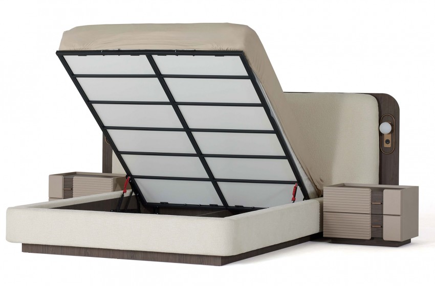 Lyon Bazalı Yatak Odası