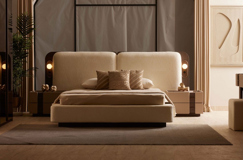 Lyon Bazalı Yatak Odası