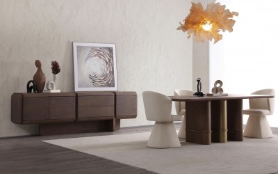 Edra Yemek Odası - Kahve