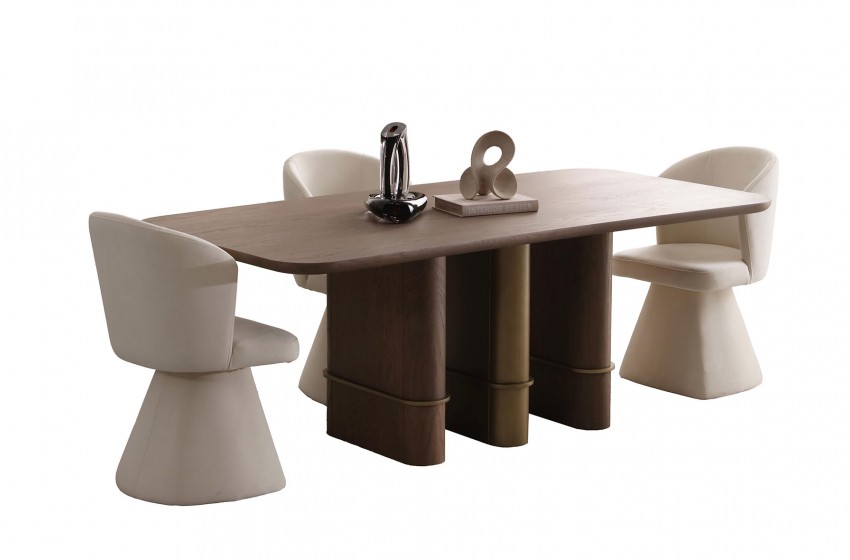 Edra Yemek Odası - Kahve