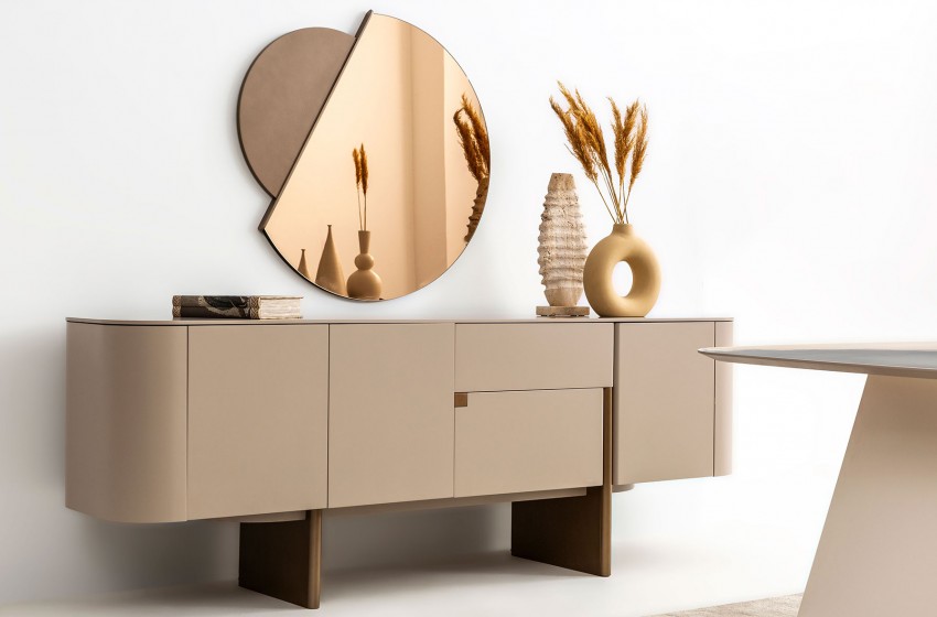 Delta Yemek Odası - Bej - Gold