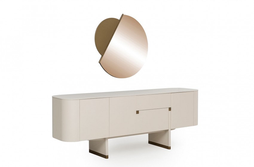 Delta Yemek Odası Gold-Ekru