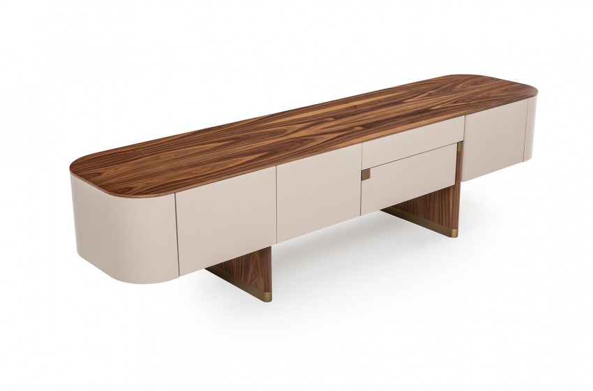 Delta Yemek Odası Bej-Ceviz