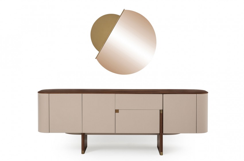 Delta Yemek Odası Bej-Ceviz