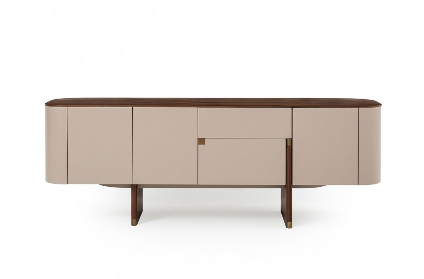 Delta Yemek Odası Bej-Ceviz