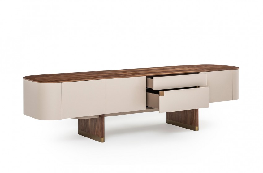 Delta Yemek Odası Bej-Ceviz