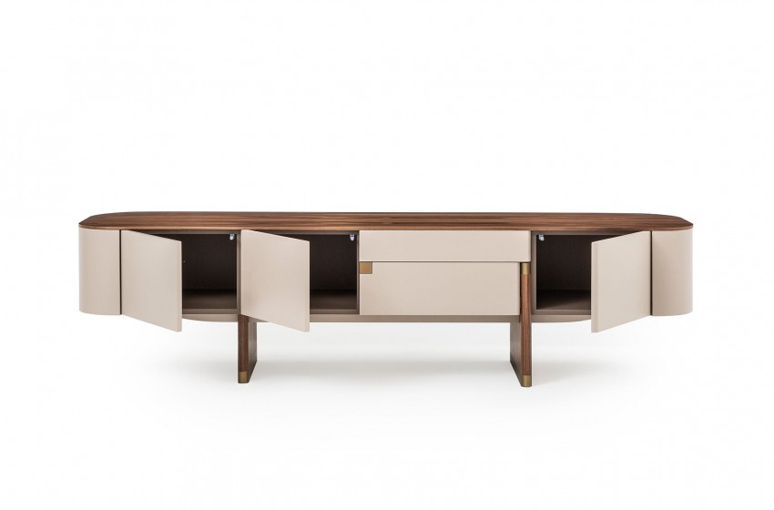 Delta Yemek Odası Bej-Ceviz