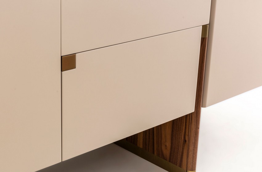 Delta Yemek Odası Bej-Ceviz