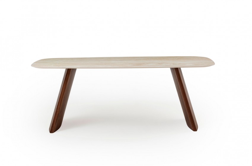 Delta Yemek Odası Bej-Ceviz