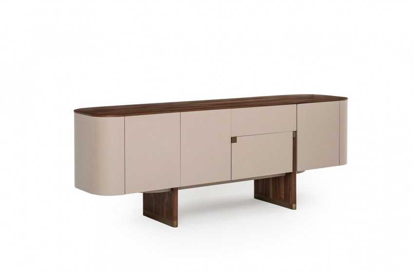 Delta Yemek Odası Bej-Ceviz