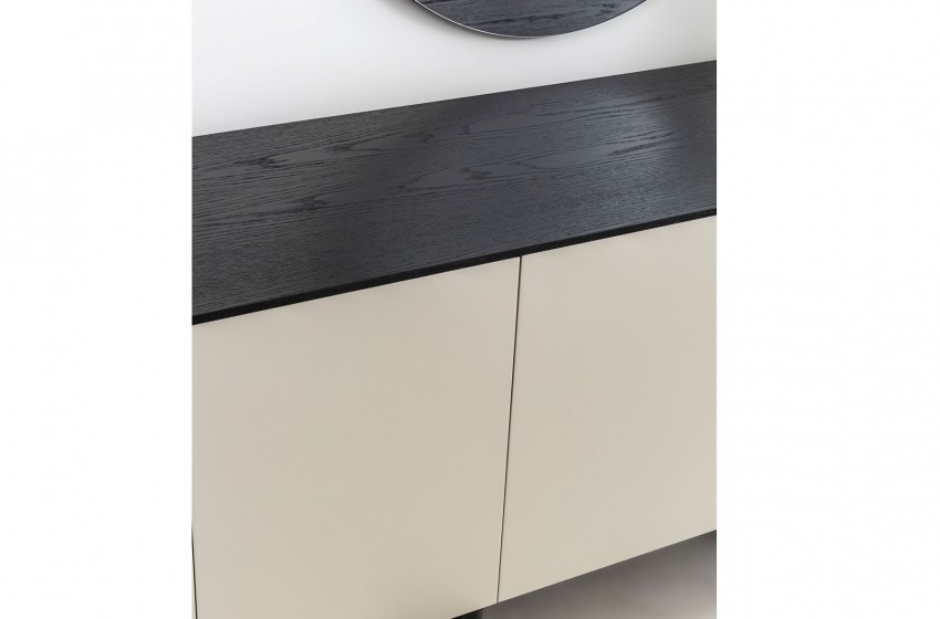 Delta Yemek Odası Gri-Siyah