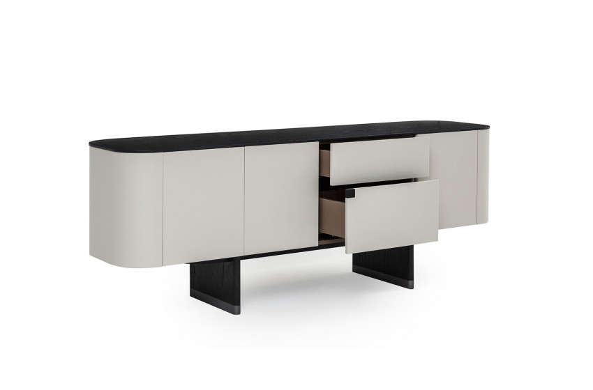 Delta Yemek Odası Gri-Siyah