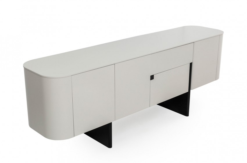 Delta Yemek Odası Gri-Siyah