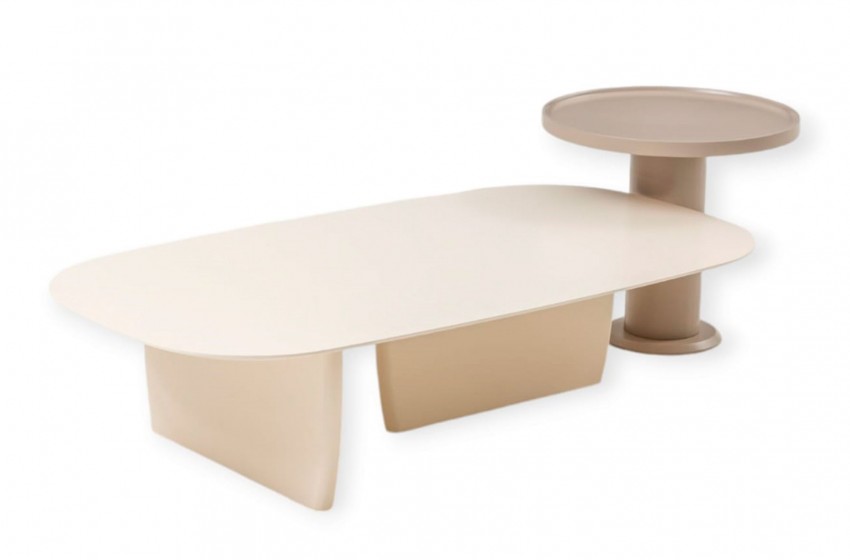 Delta Orta Sehpa - Ekru