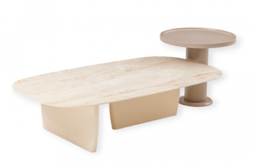 Delta Orta Sehpa - Ekru