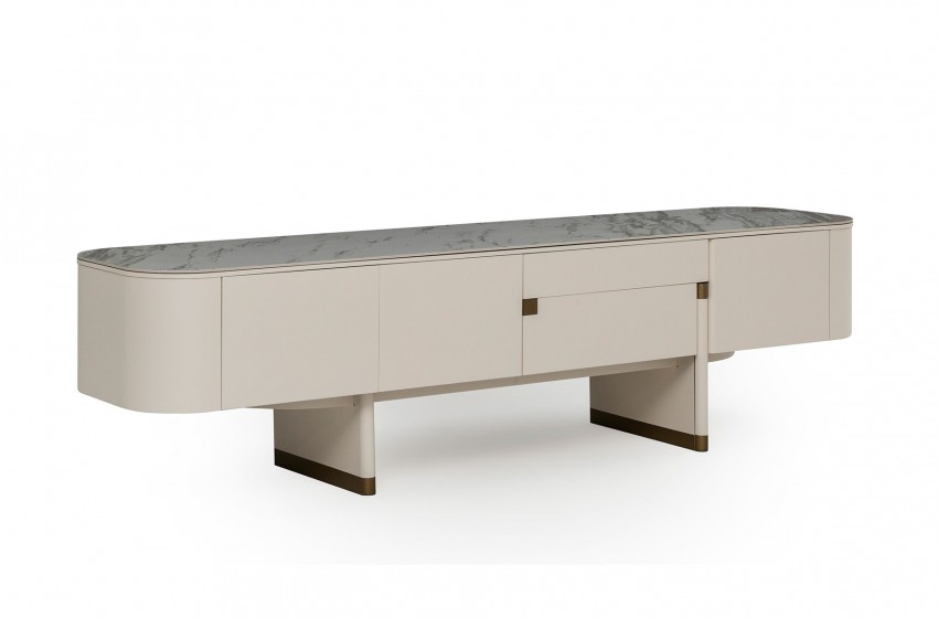 Delta Tv Sehpası - Ekru