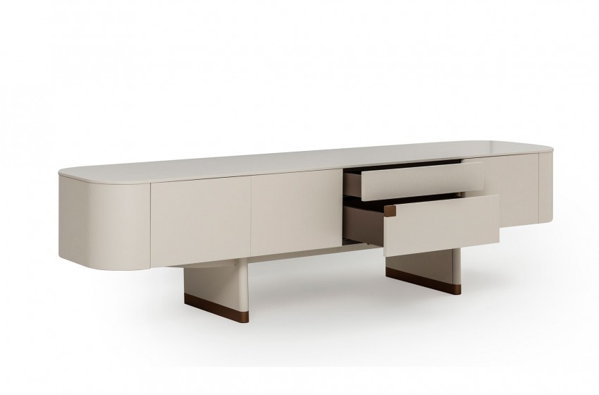 Delta Tv Sehpası - Ekru