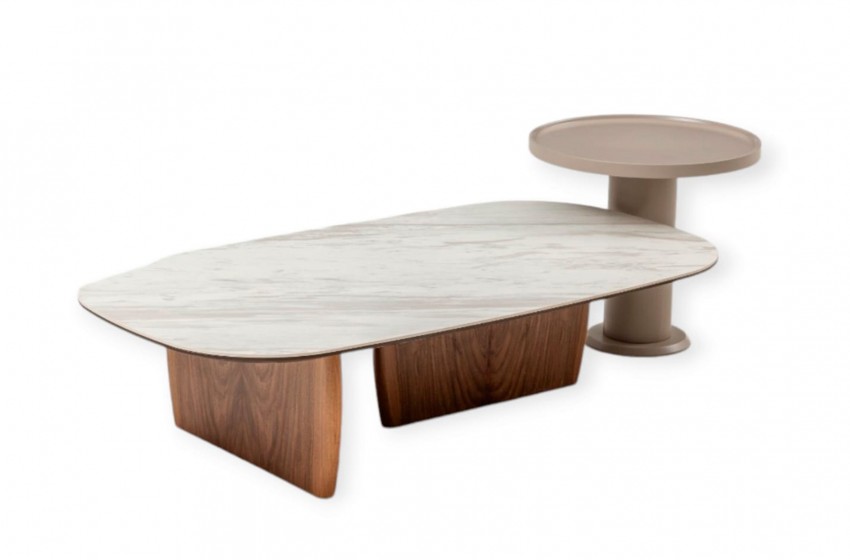 Delta Orta Sehpa - Ceviz