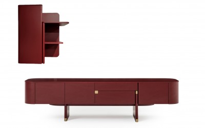 Delta Tv Ünitesi - Bordo