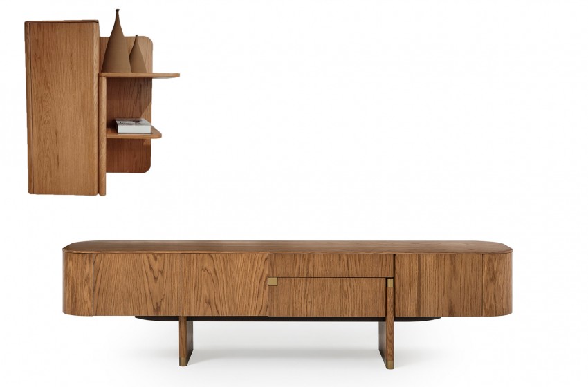 Delta Tv Ünitesi - Meşe