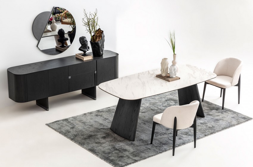 Delta Yemek Odası - Antrasit