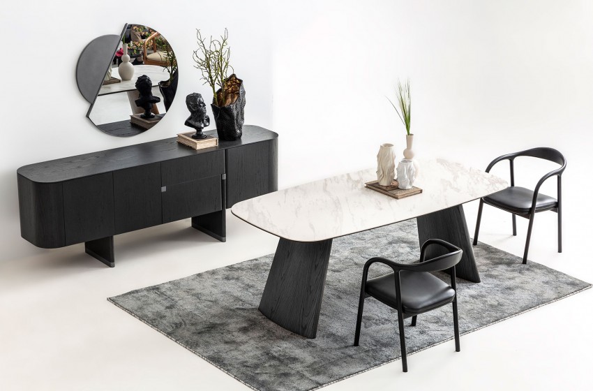 Delta Yemek Odası - Antrasit