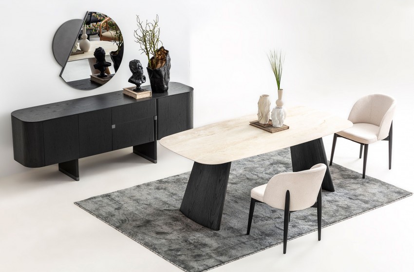 Delta Yemek Odası - Antrasit