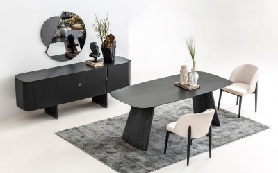 Delta Yemek Odası - Antrasit