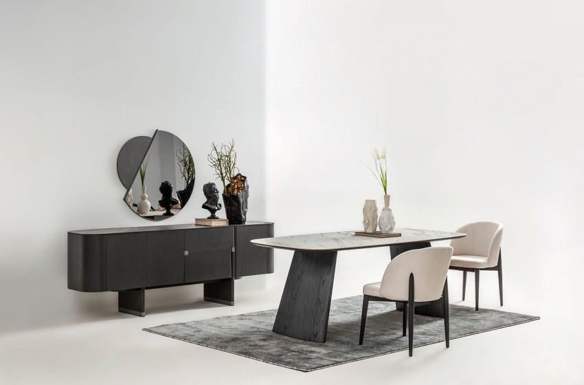 Delta Yemek Odası - Antrasit