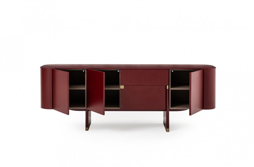 Delta Yemek Odası - Bordo