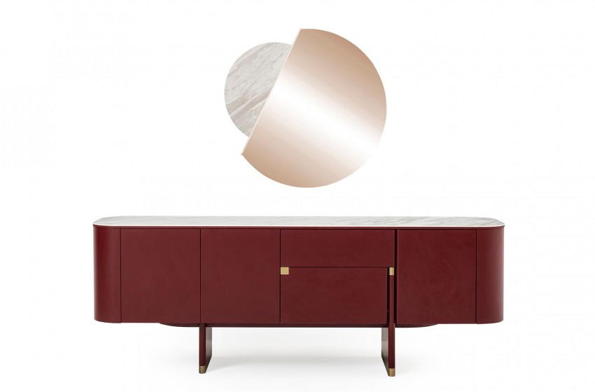 Delta Yemek Odası - Bordo