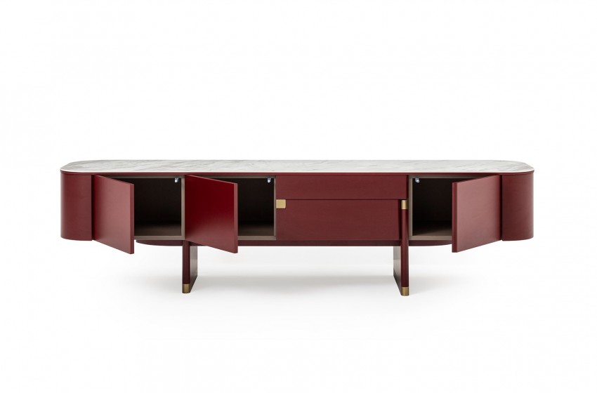 Delta Yemek Odası - Bordo