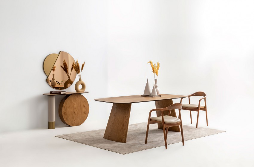 Delta Yemek Odası - Meşe-Bej