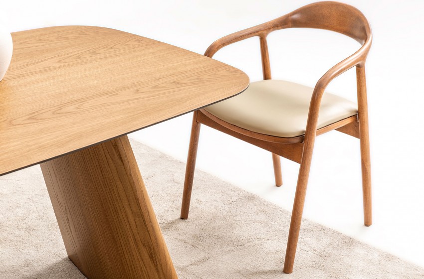 Delta Yemek Odası - Meşe-Bej