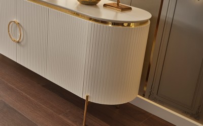 Tesla Ekru Gold Konsol