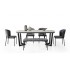 Tesla Gri Yemek Masası Takımı