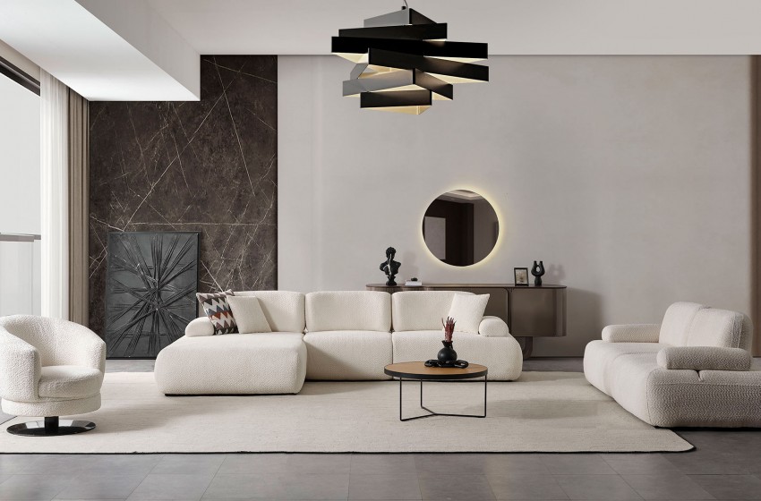 Puffy Koltuk Takımı - Köşeli