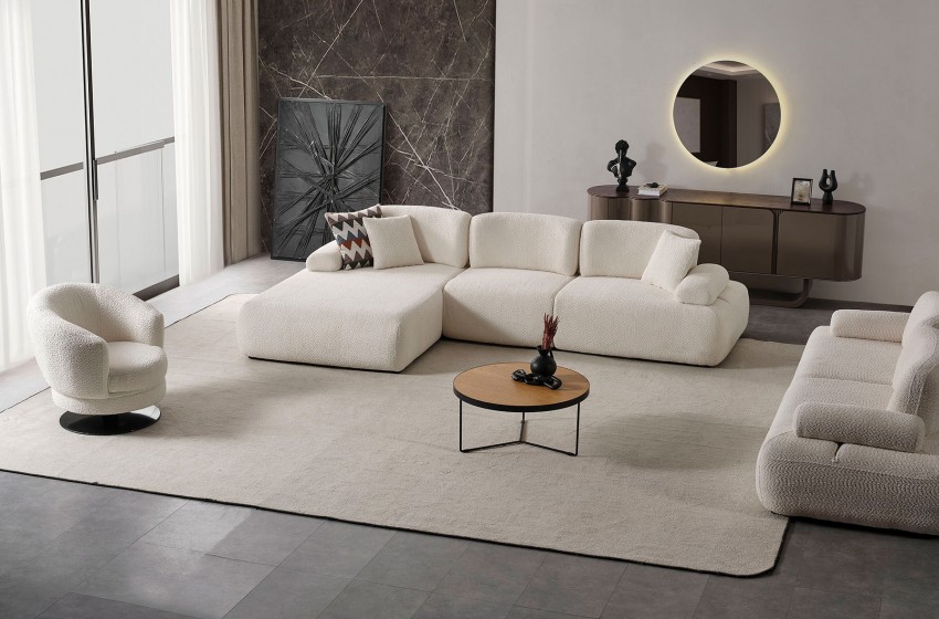 Puffy Koltuk Takımı - Köşeli