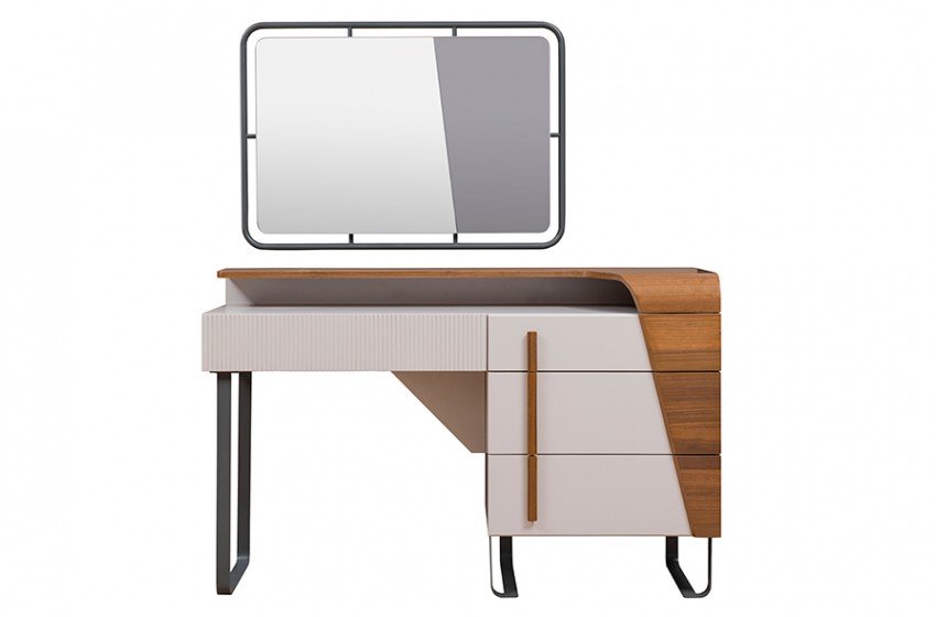 Lina Bazalı Yatak Odası - Köşe Dolaplı