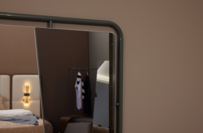 Lina Bazalı Yatak Odası - Köşe Dolaplı