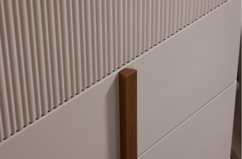 Lina Bazalı Yatak Odası - Köşe Dolaplı