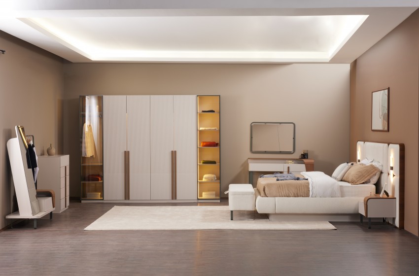 Lina Bazalı Yatak Odası