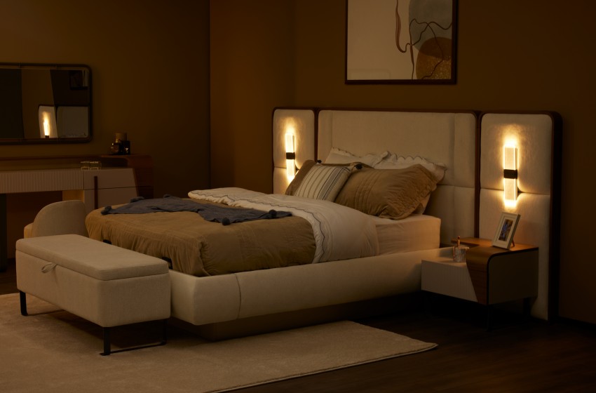 Lina Bazalı Yatak Odası