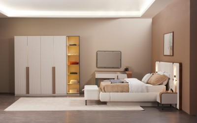 Lina Bazalı Yatak Odası