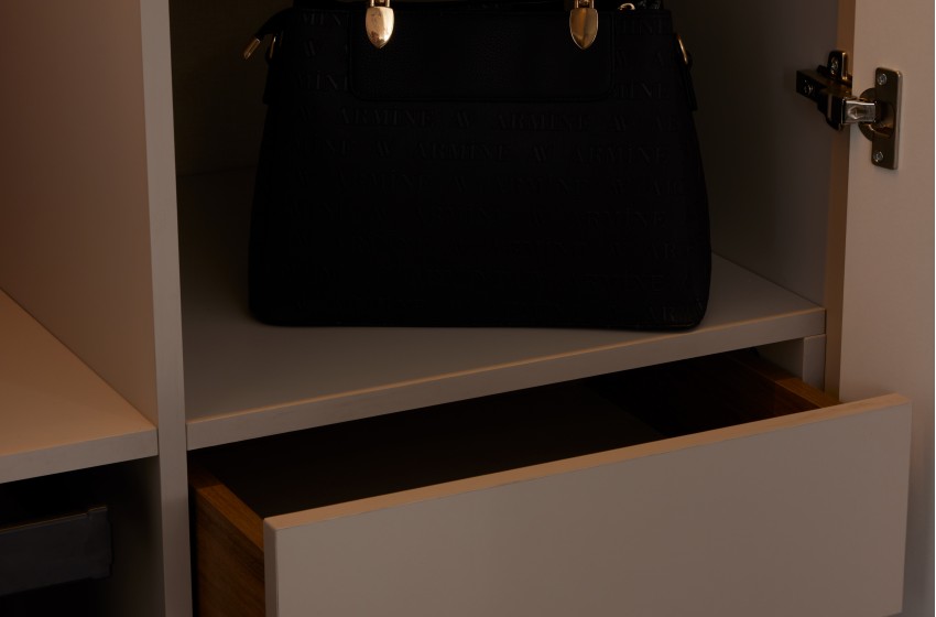 Lina Bazalı Yatak Odası - Köşe Dolaplı