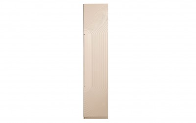 Paris Tek Kapılı Gardrop - Raflı