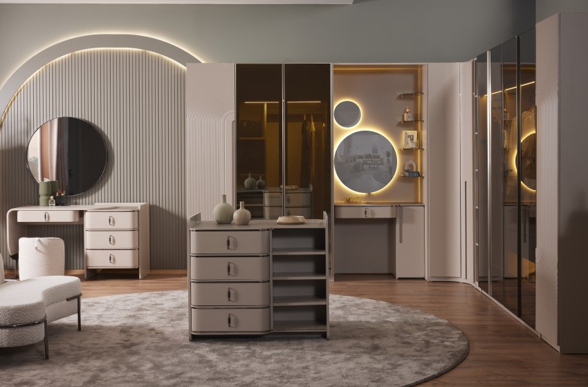 Paris Yatak Odası - Köşe Dolaplı