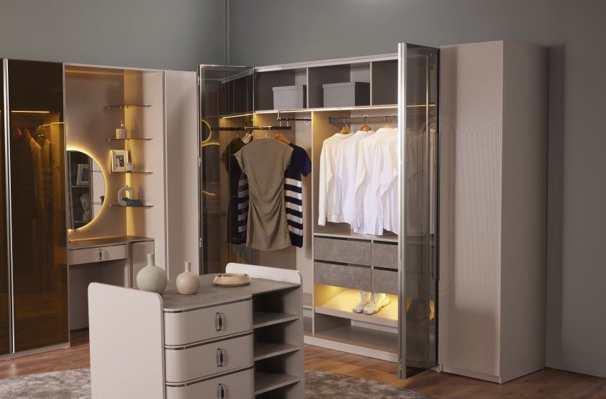 Paris Yatak Odası - Köşe Dolaplı