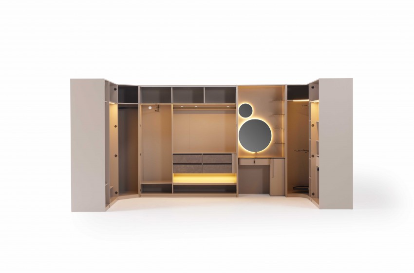 Paris Yatak Odası - Köşe Dolaplı