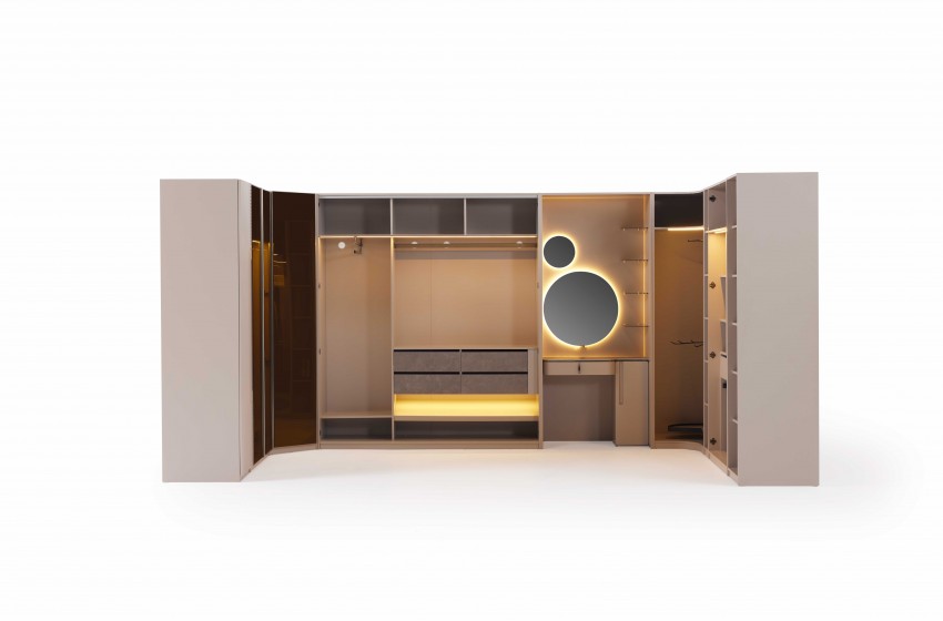 Paris Yatak Odası - Köşe Dolaplı